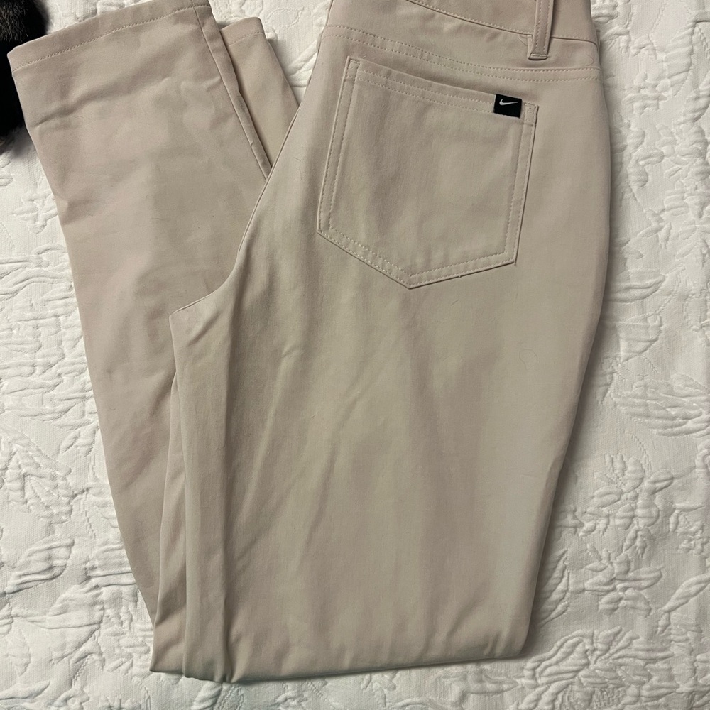 Nike Tan Skinny Pants Versatile Casual Wear